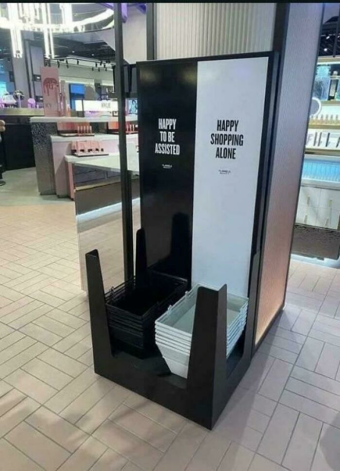 Want to Be Left Alone While Shopping? This Idea Has You Covered