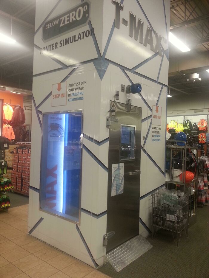 Winter Simulator So You Can Test New Clothes Before the Freeze