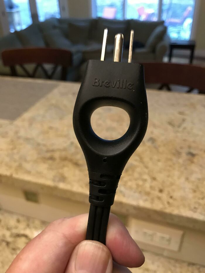 Breville Finally Made Appliance Cords Easier to Pull Out: The Hole Trick