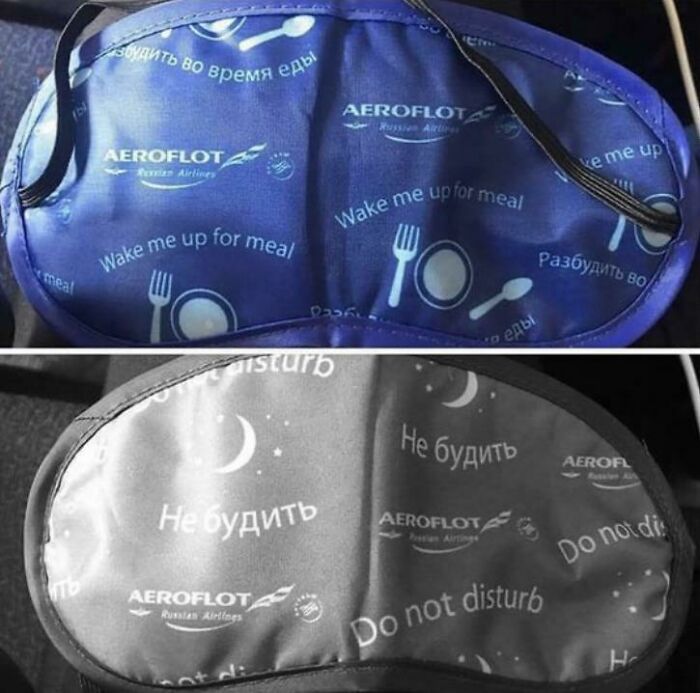 Airplane Eye Patch Tells Flight Attendants If You’ll Eat or Not