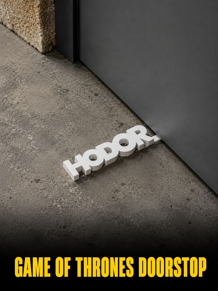 Game of Thrones Doorstop — Winter is NOT Coming for Your Door