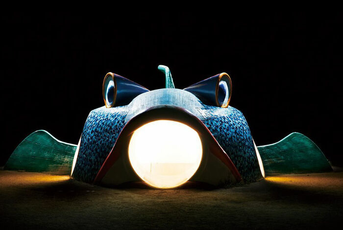 Whoa! Japan’s Playgrounds Turn Into Epic Sculptures at Night (30 Pics)
