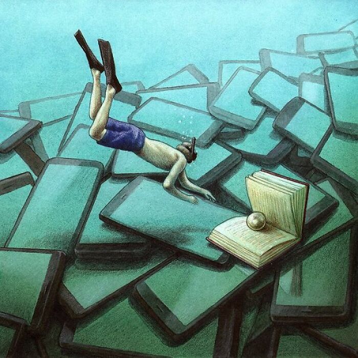 Check Out These 67 Hilariously Serious Illustrations That Nail Modern Life