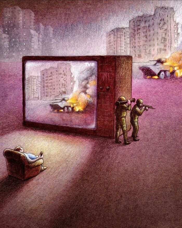 Check Out These 67 Hilariously Serious Illustrations That Nail Modern Life