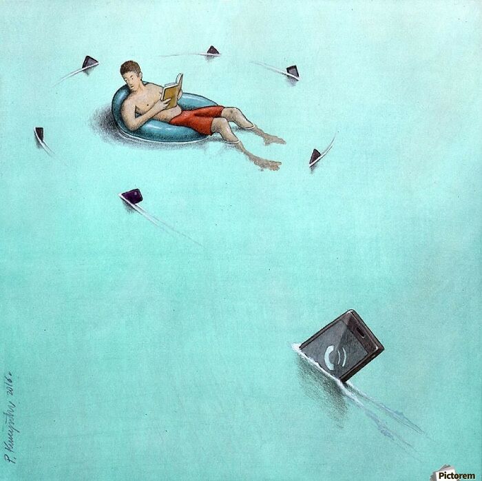 Check Out These 67 Hilariously Serious Illustrations That Nail Modern Life