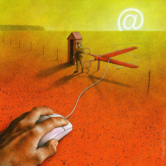 Check Out These 67 Hilariously Serious Illustrations That Nail Modern Life