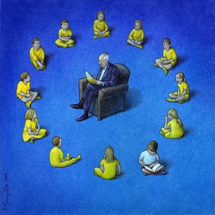 Check Out These 67 Hilariously Serious Illustrations That Nail Modern Life