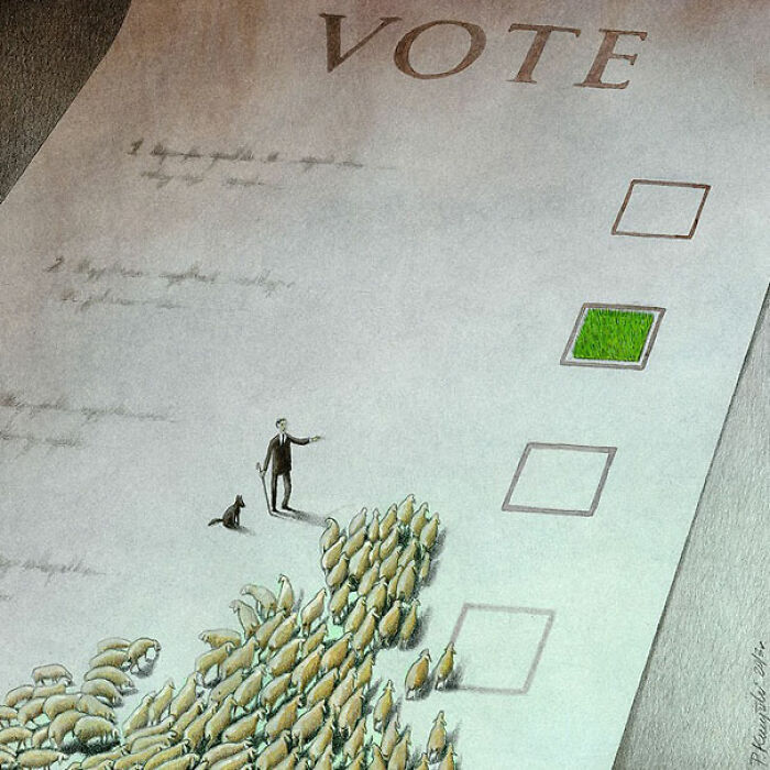 Check Out These 67 Hilariously Serious Illustrations That Nail Modern Life