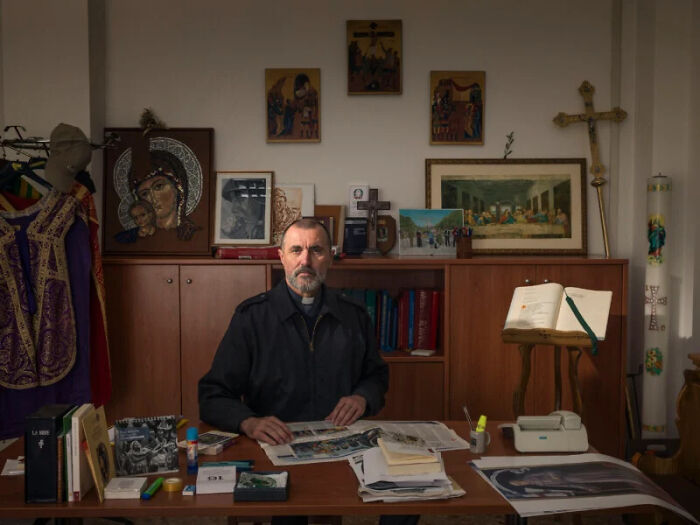 Don Albino D’Orlando, The Military Chaplain With The Chill Office, Italy 2024