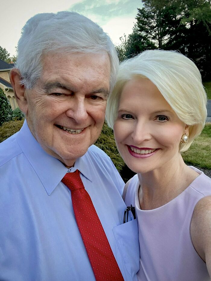 Newt Gingrich’s Wife Did All the Photoshop, He Just Chilled