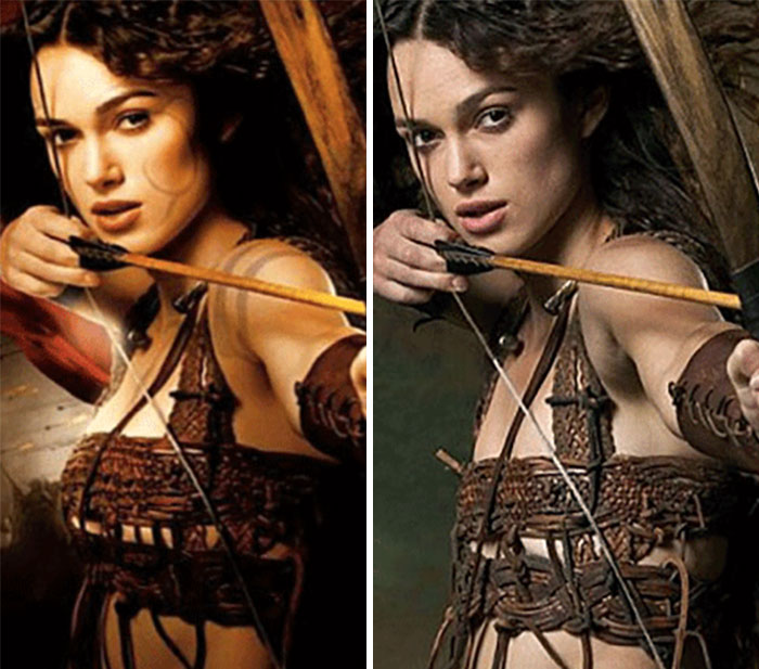 Keira Knightley’s King Arthur Poster: Photoshop Hiccup Edition