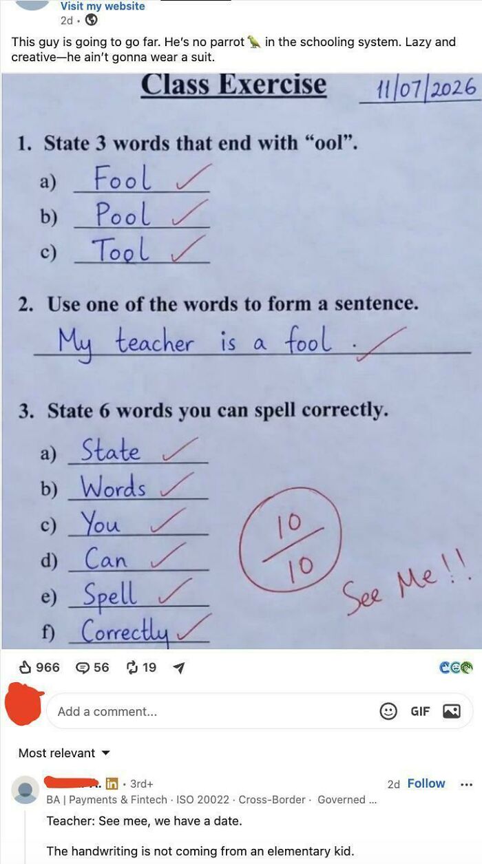 Student Was Totally Called Albert Einstein, No Joke