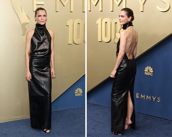 Keri Russell Rocks Leather
