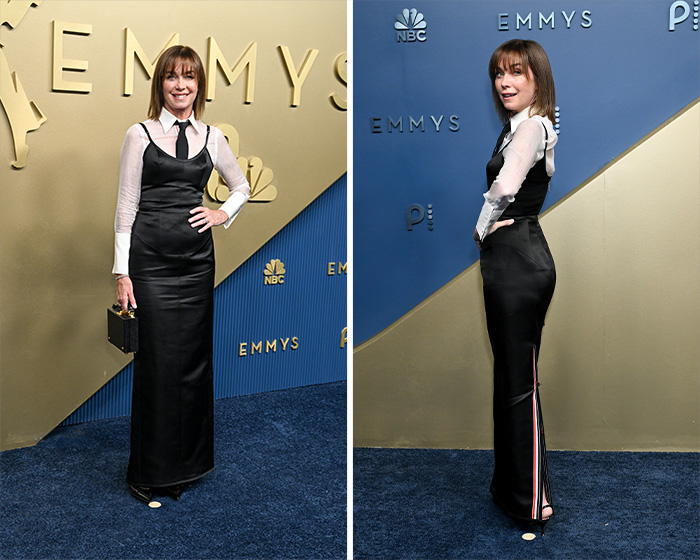 Julianne Nicholson’s Menswear Mashup