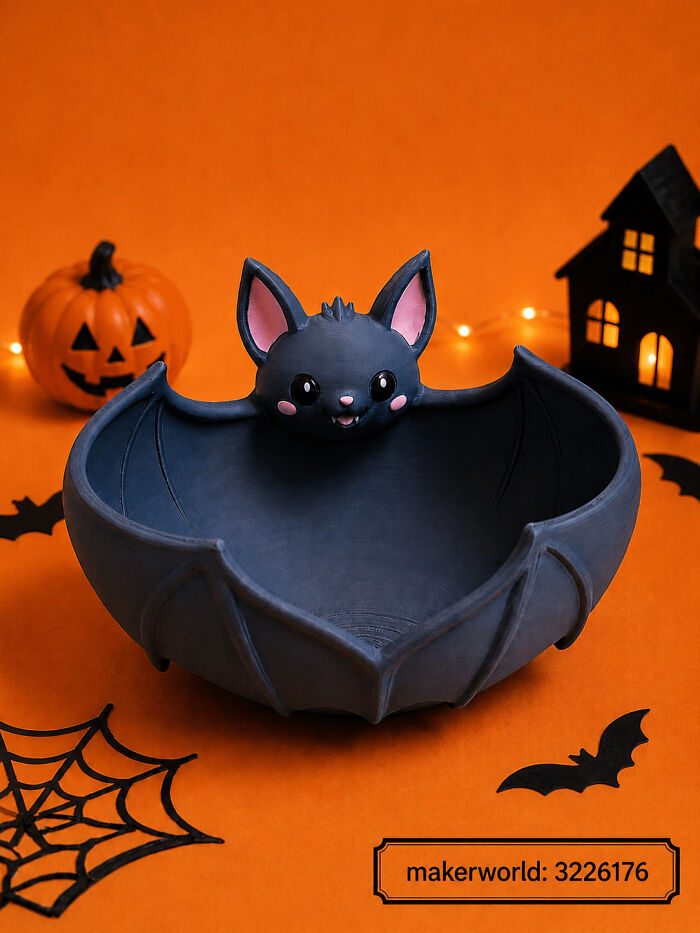 Bat Bowl Perfect for Halloween Vibes