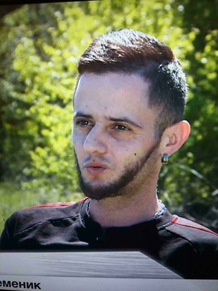 This Poor Fella from a Bulgarian TV Show :(
