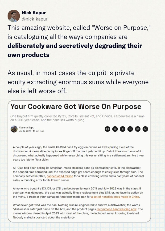 Corporate Greed: Coming Soon To Your Favorite Brands