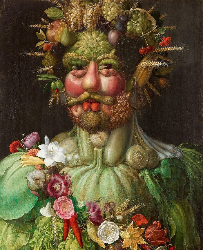 Vertumnus: The Emperor Made Of Fruits & Veggies