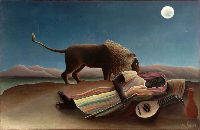 The Sleeping Gypsy: Lion’s Guard or Just Really Tired?