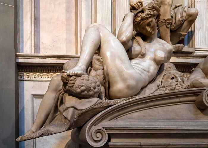 Michelangelo’s Night: A Statue With Some Serious Stretch Marks