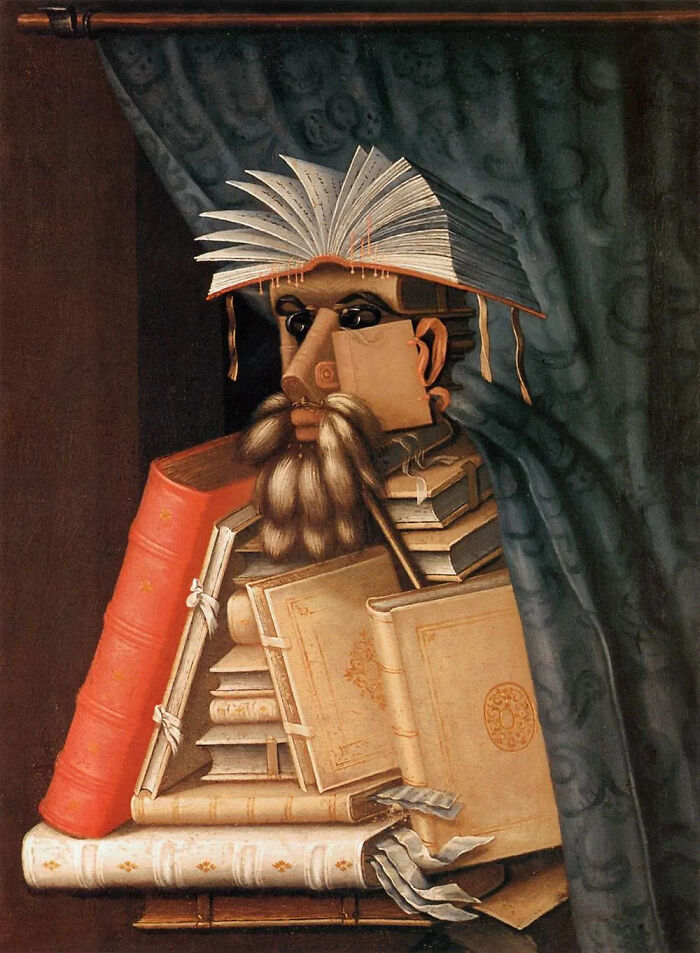 The Librarian: A Guy Made Entirely Of Books!