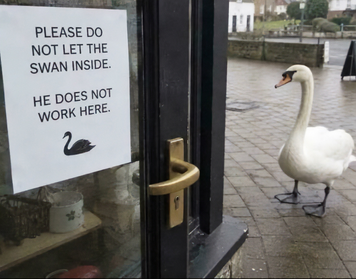 No Swan Entrances Allowed