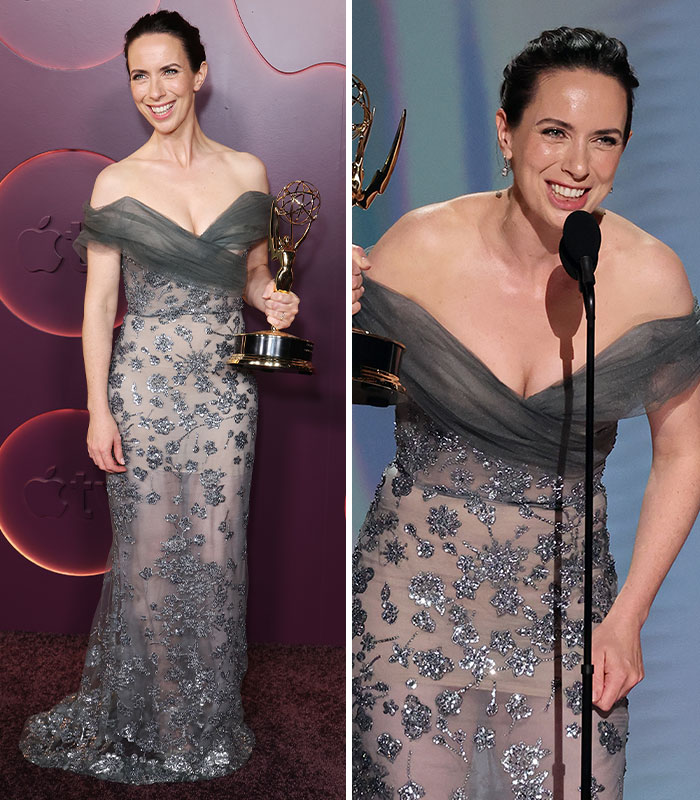 Kate O’Flynn Rocked An Elie Saab Number As She Received Her First Emmy