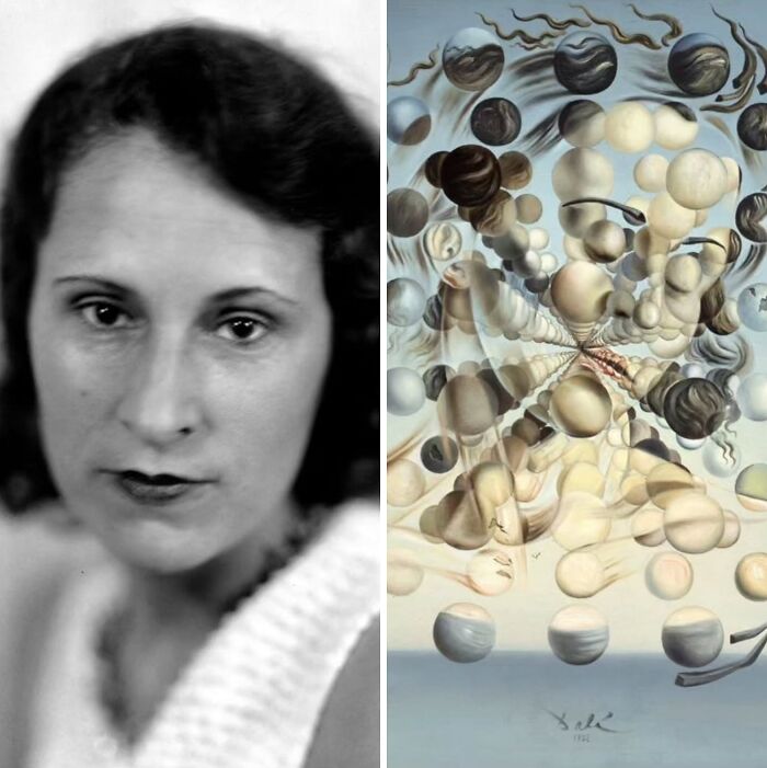 Salvador Dalí’s Galatea of the Spheres (1952) - Wife or Cosmic Puzzle?