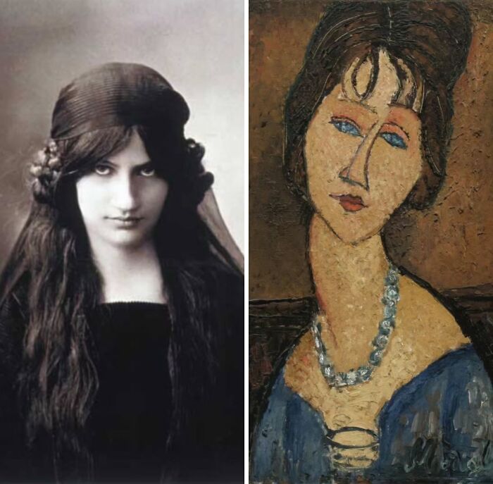 Modigliani’s Jeanne Hébuterne with a Necklace (1917) – Muse With Style