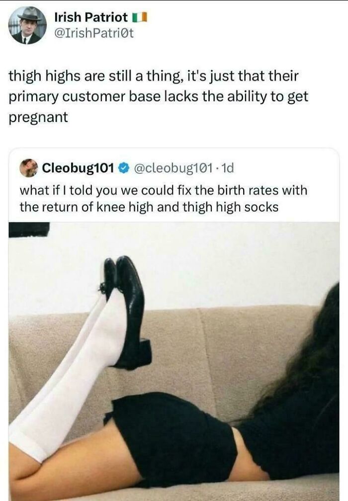 Thigh Highs and Cursed Vibes