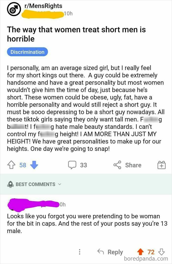 Average Girl, Super Extra About Short Kings