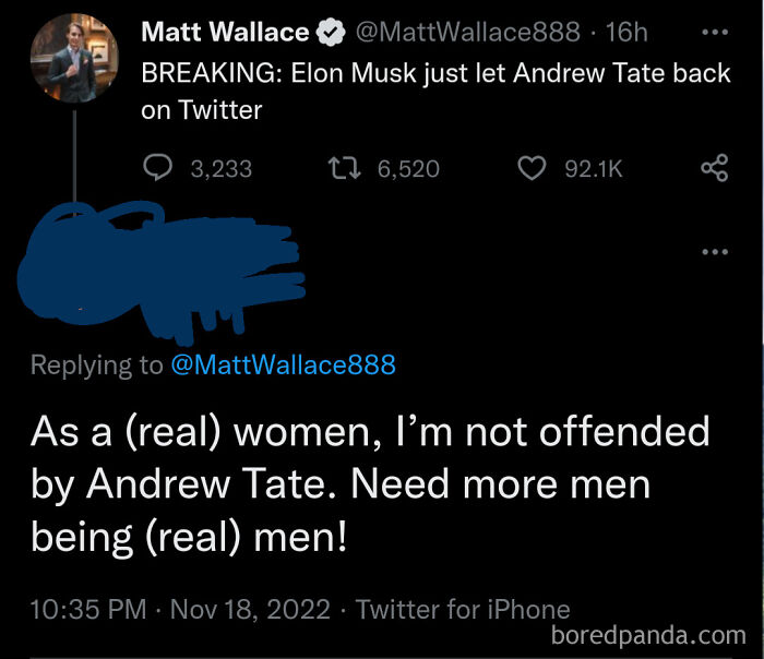 Yeah, Definitely A *Real* Woman... Right?