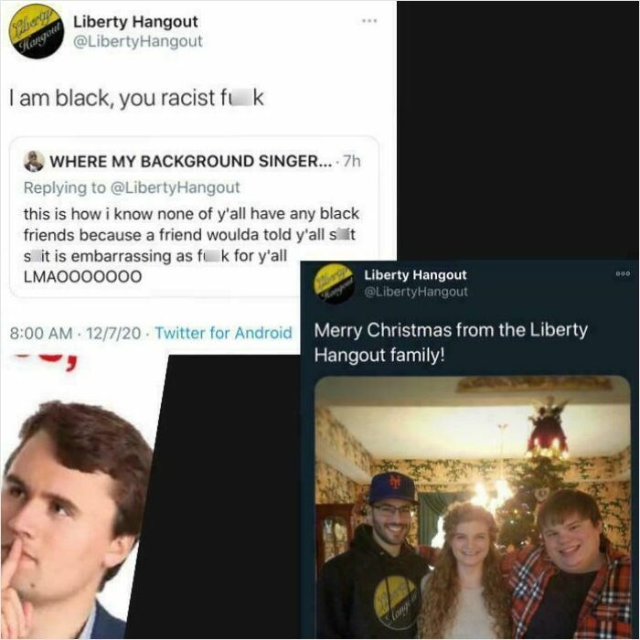 Surprise! Liberty Hangout Was A Black Dude All Along
