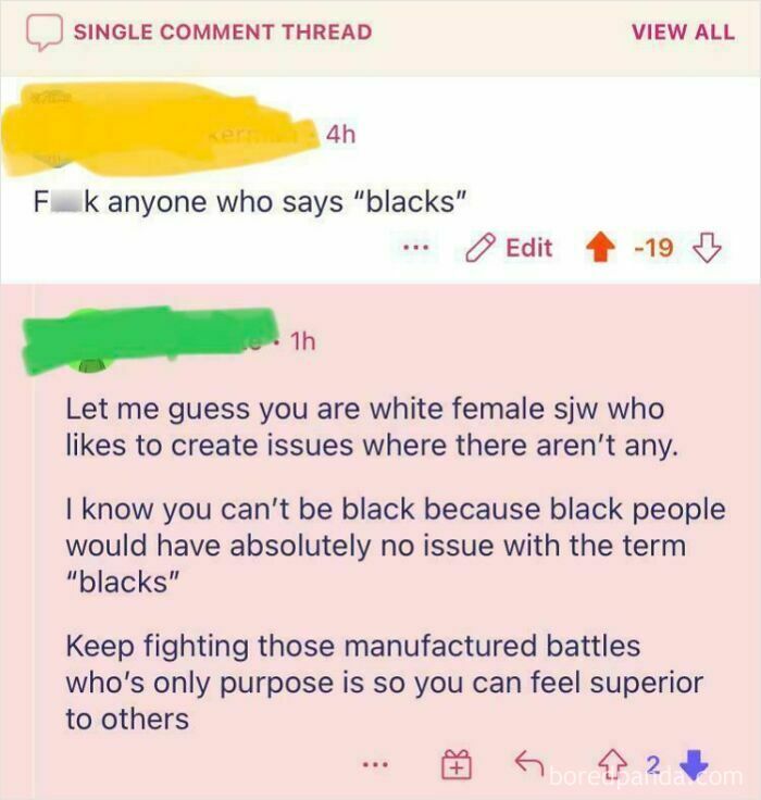 "Black People Have No Problem Being Called Blacks!1!1!1"