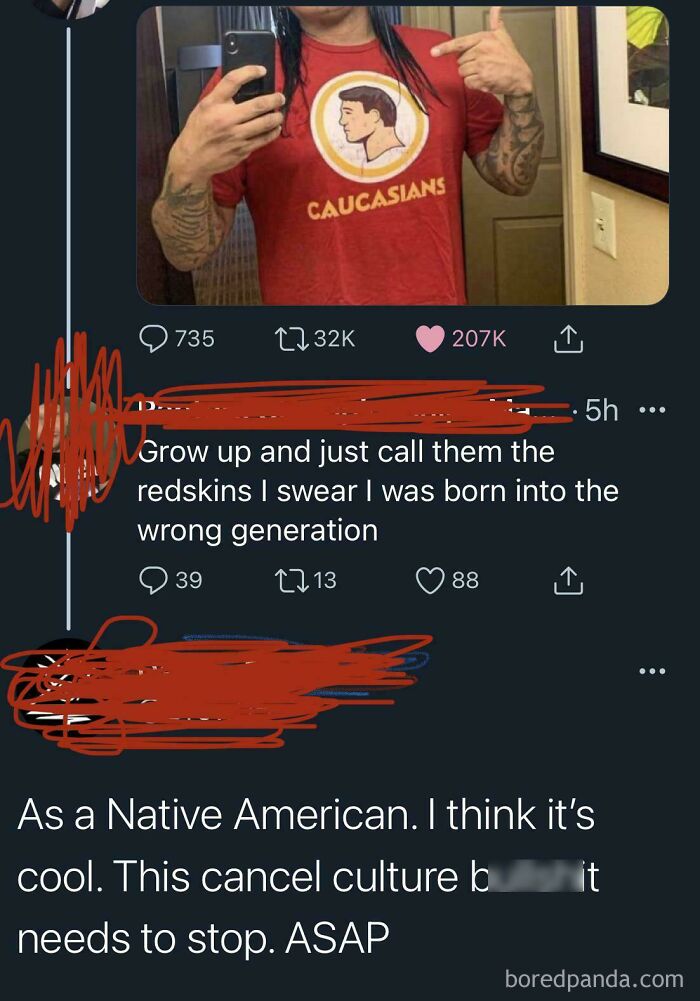 "As A Native American" Says The White Guy