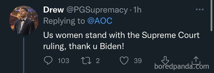 As A Woman, Thanks For Taking Away Our Rights