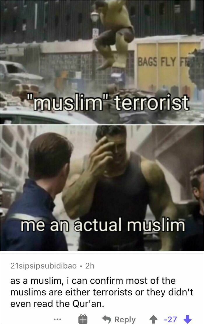 Most Muslims Are Terrorists... Apparently Not
