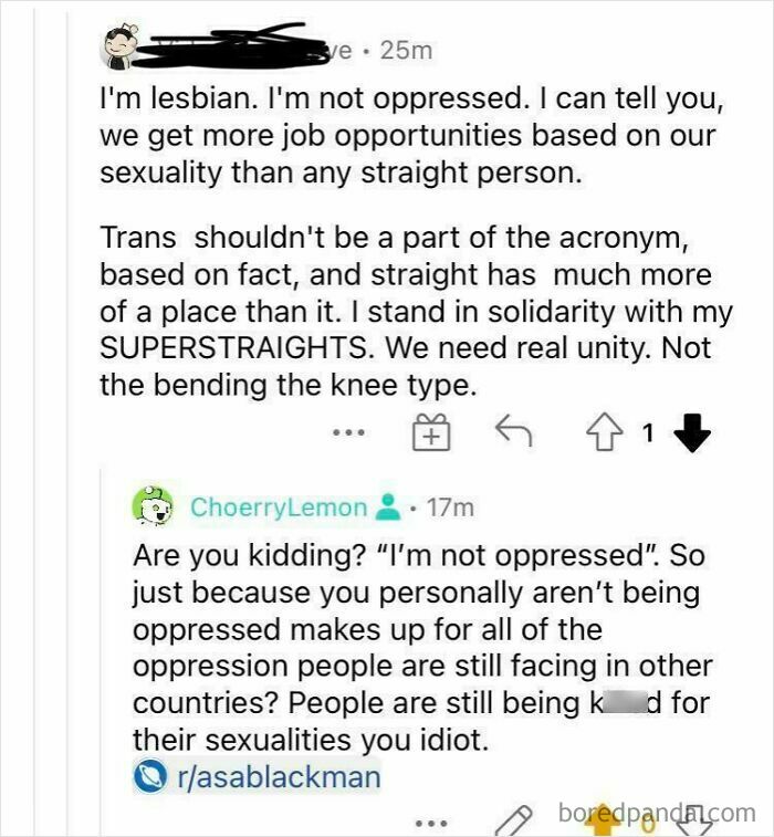 I'm Lesbian And Totally Not Oppressed