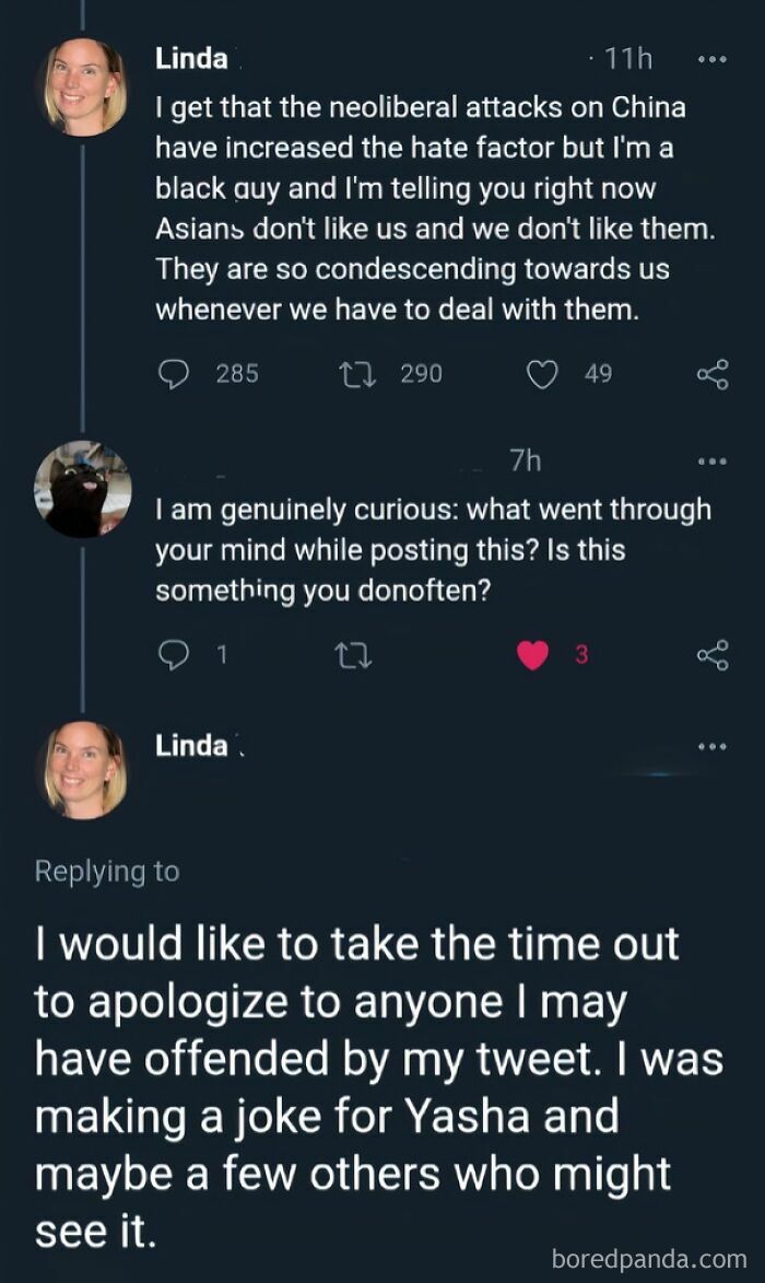 Linda Says: "Joke's On You, I Was Just Pretending"