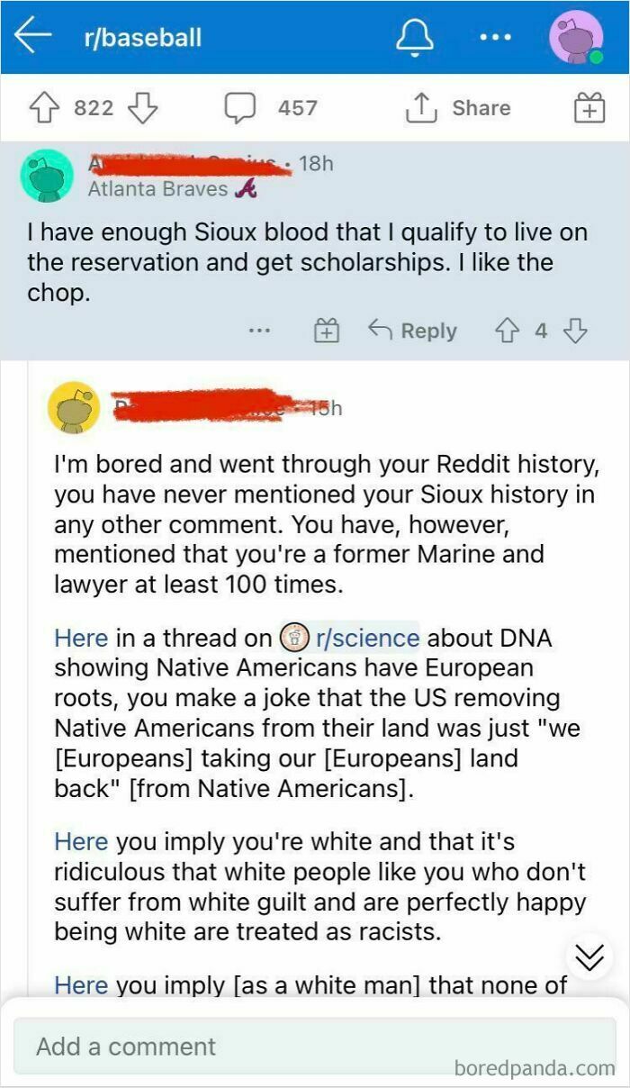 I've Got Enough Sioux Blood, Seriously