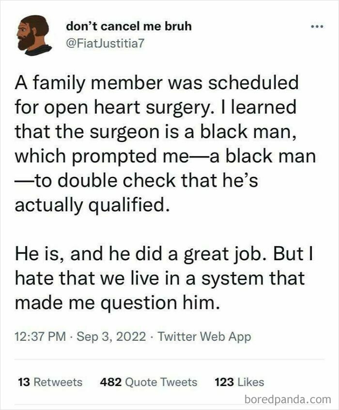 Hope He’s Not Black Anyway LOL