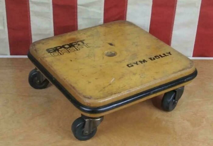 Those Floor Scooters We Zoomed Around Elementary School On