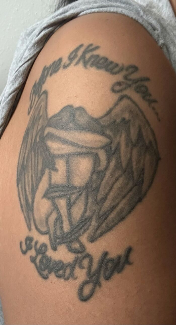 Angel Crying, Losing Three Feathers for Three Pregnancies