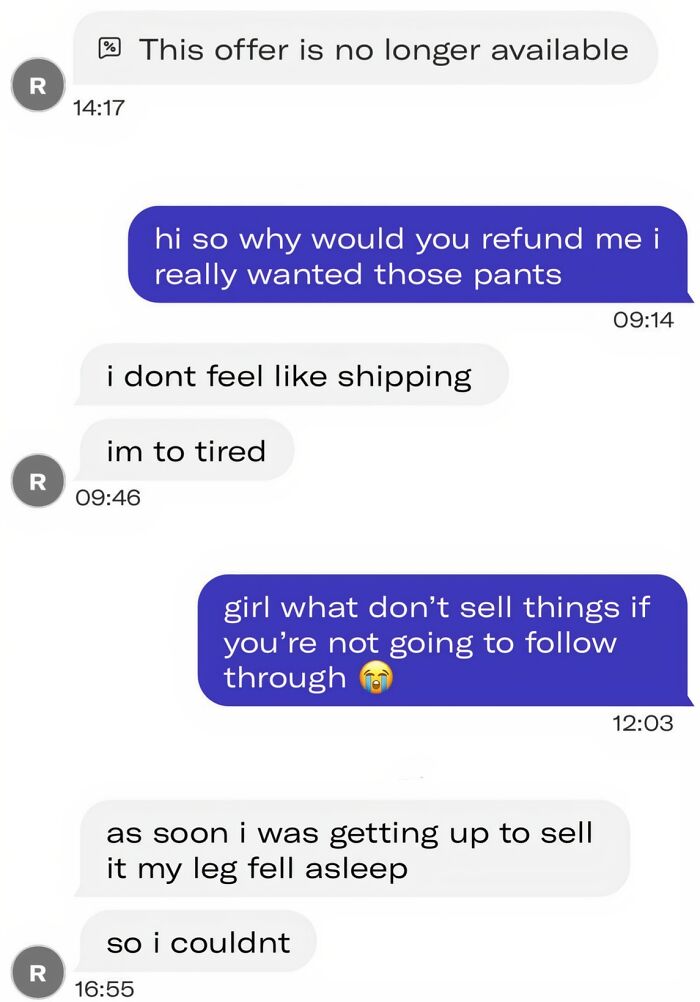 I Can’t Believe This Was A Real Chat