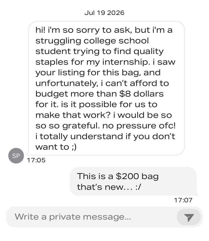 $200 Bag Listed At $130, Here’s The Offer I Got