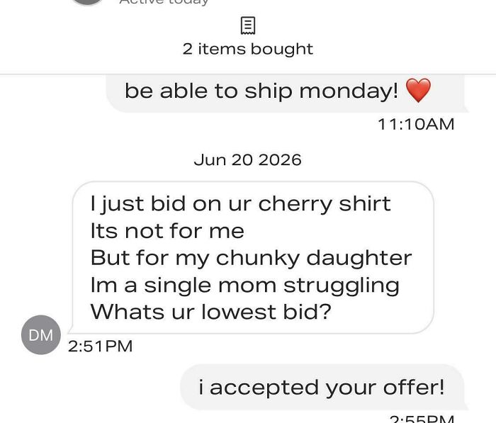 Amusing Message Received