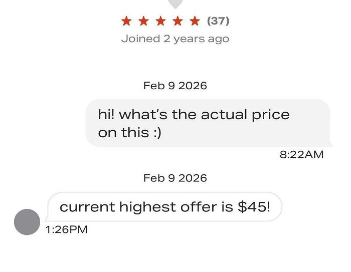 Depop Isn’t An Auction Site, FYI