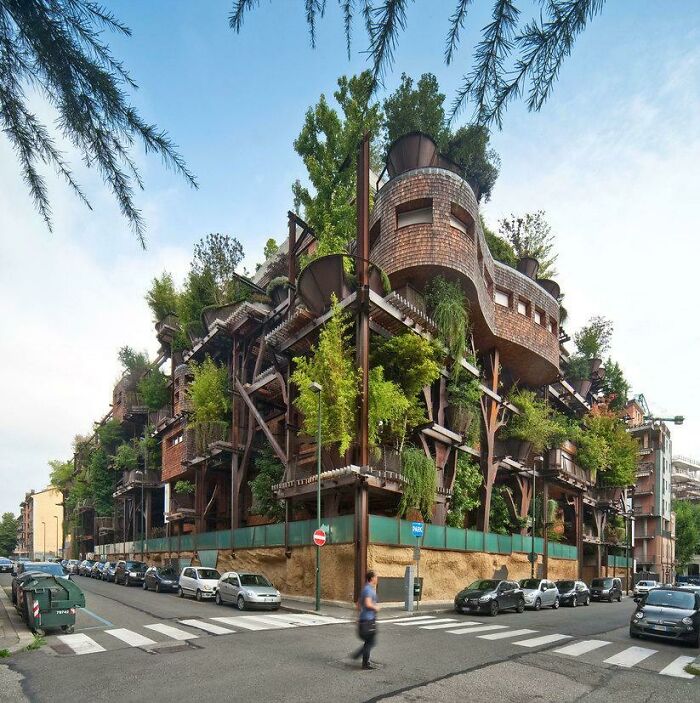 This Apartment in Turin Is Basically a Forest Condo with 150 Trees