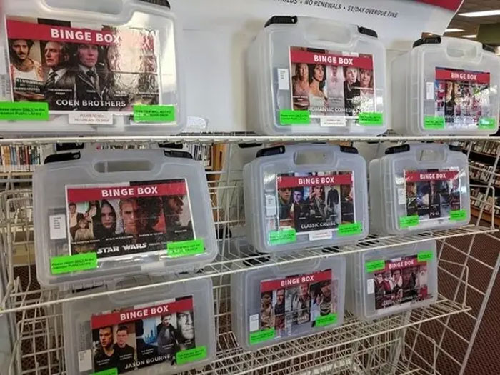 Library 'Binge Boxes' Packed with All You Need for a Reading Spree