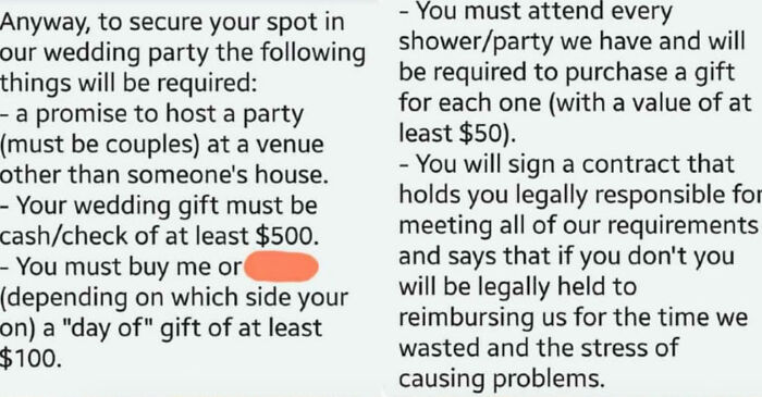 Sign Here! Wedding Party with a Contract? Yup, That’s a Thing